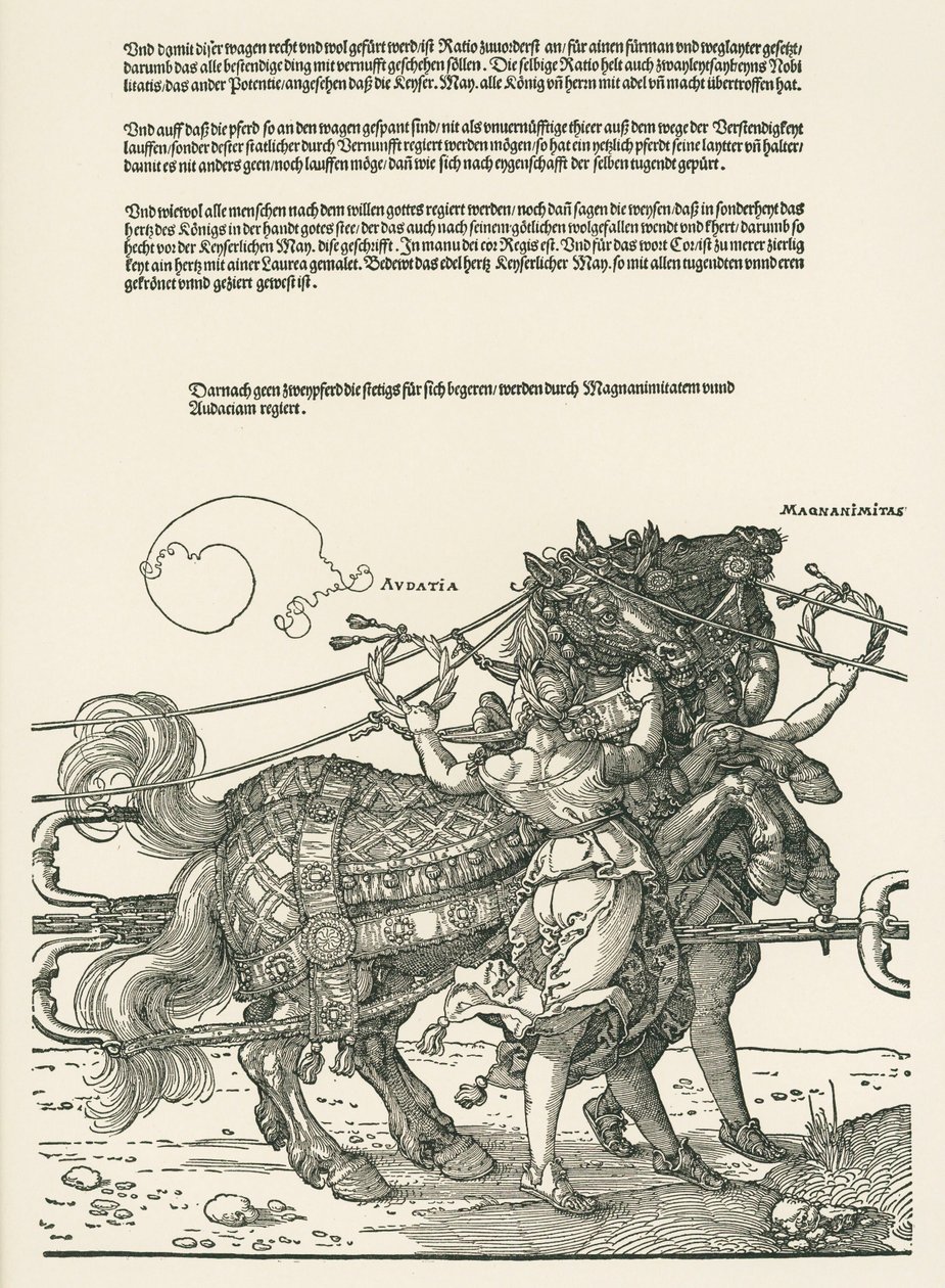 Velký vítězný vůz od Albrecht Dürer or Duerer