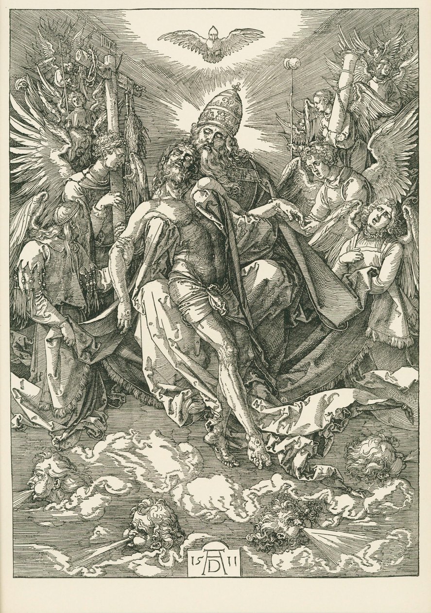 Svatá Trojice od Albrecht Dürer or Duerer