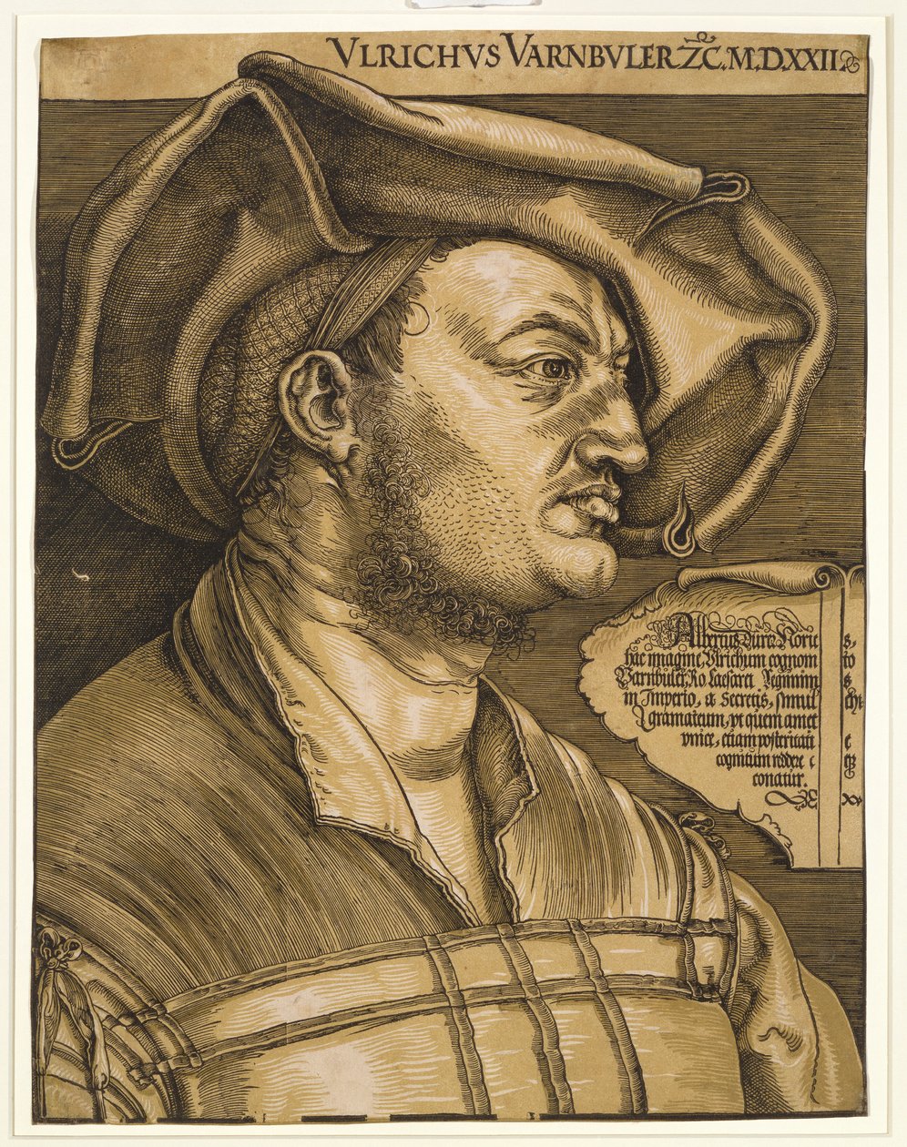 Ulrich Varnbuler, 1522 od Albrecht Dürer