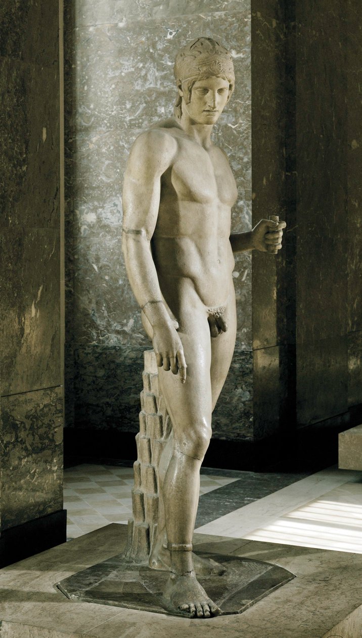Ares, zvaný Mars Borghese ... od Alcamenes Alcamenes