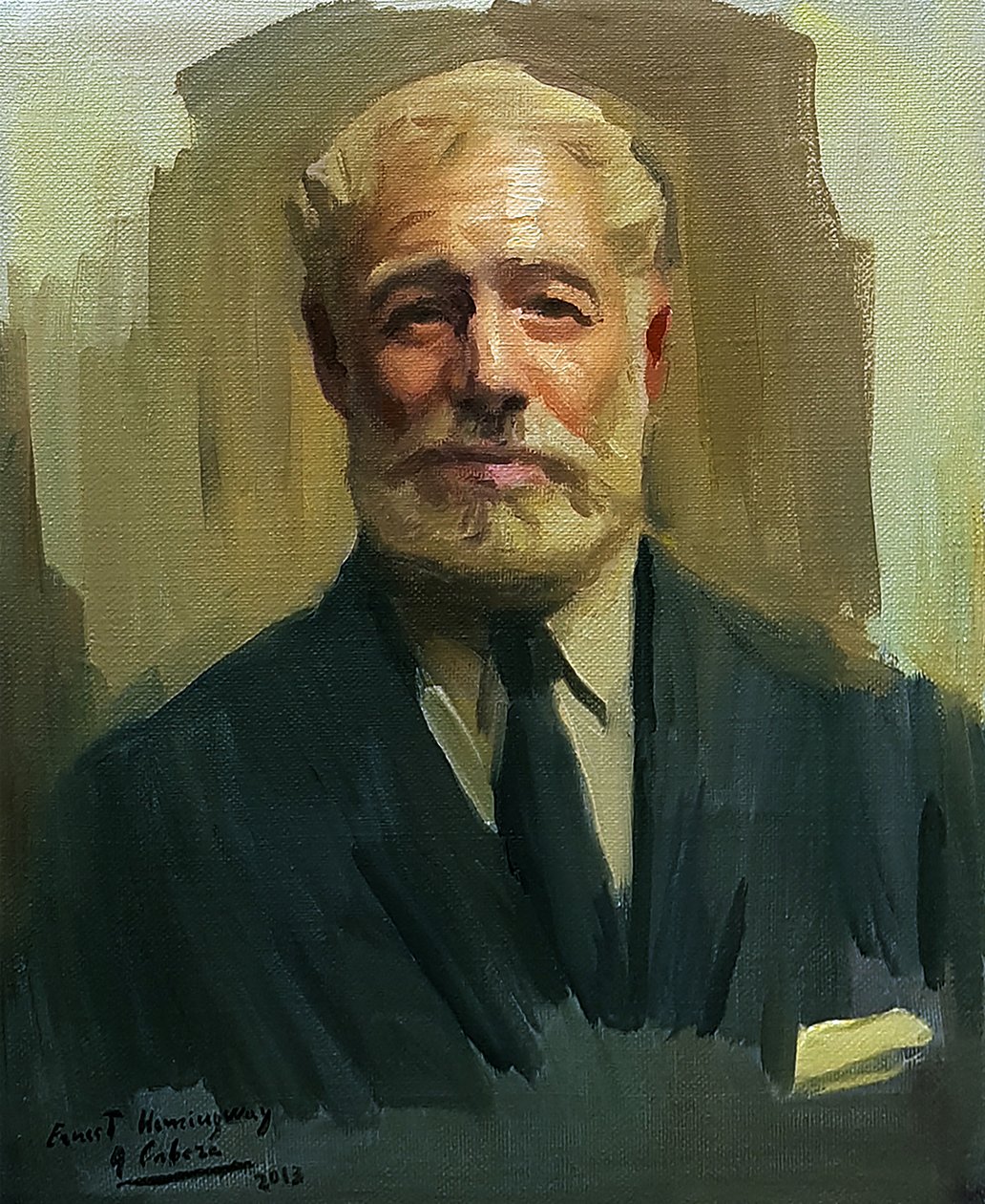 Ernest Hemingway od Alejandro Cabeza