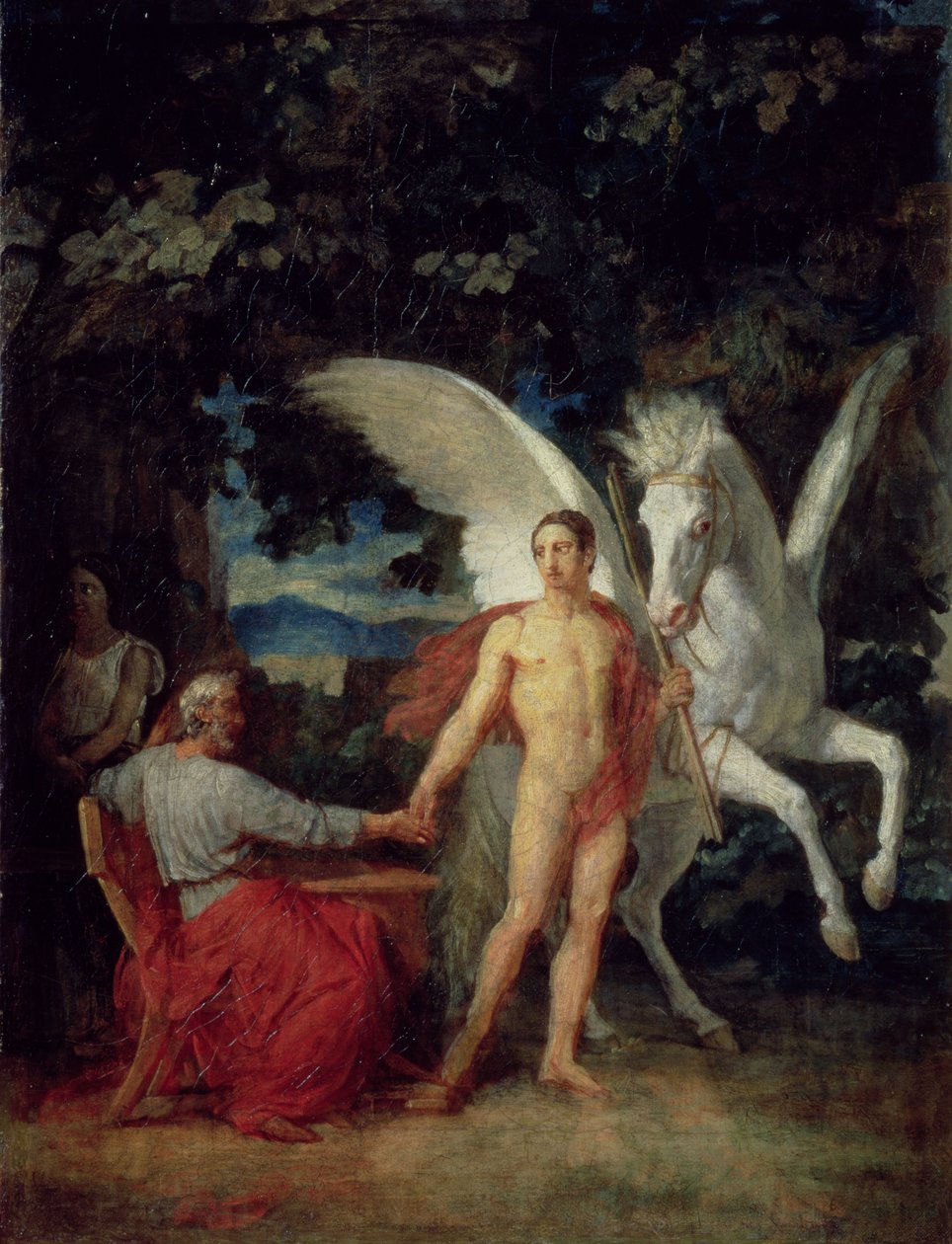 Bellerophon Odchází bojovat s Chimérou, 1829 od Aleksandr Andreevich Ivanov