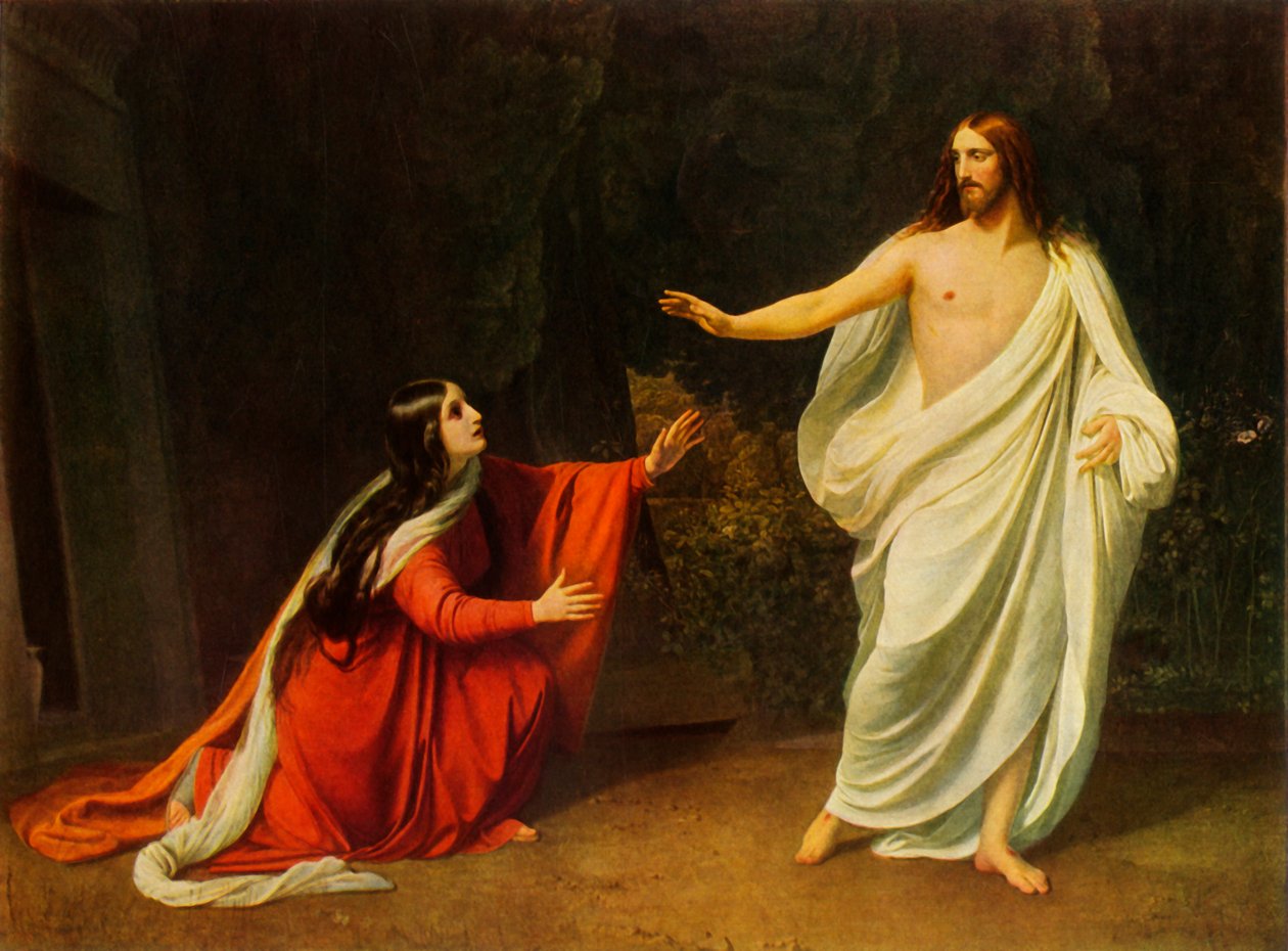Kristus se zjevuje Marii Magdaleně, 1834, 1965. od Aleksandr Ivanov