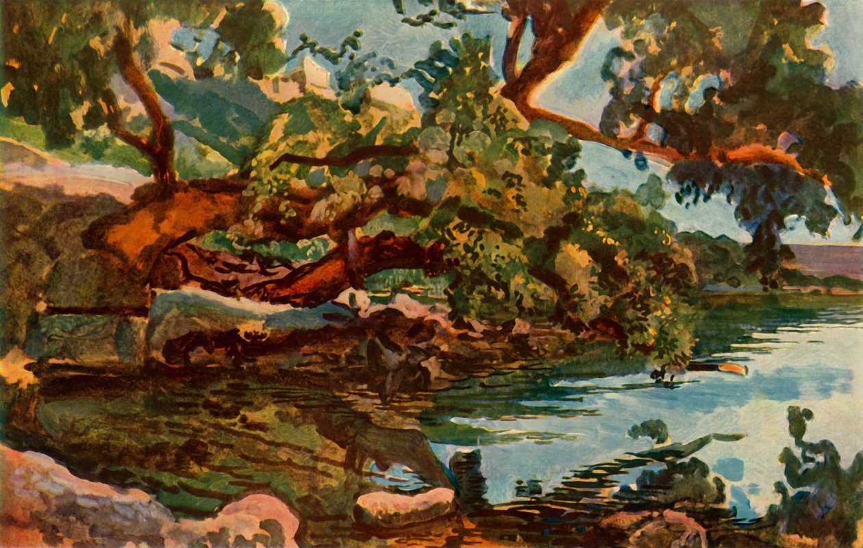 Jezero Nemi, 30. léta 1965. od Aleksandr Ivanov