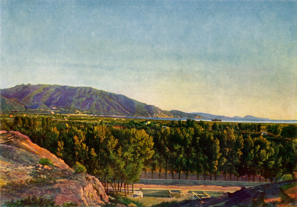 Pohled na Castellamare z Pompejí, 1846, 1965. od Aleksandr Ivanov