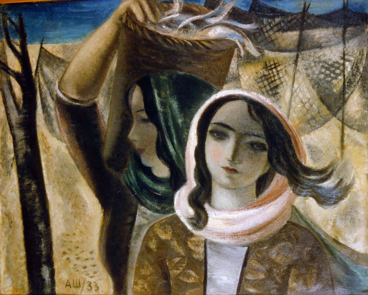 "Rybářky", 1933. od Aleksandr Shevchenko