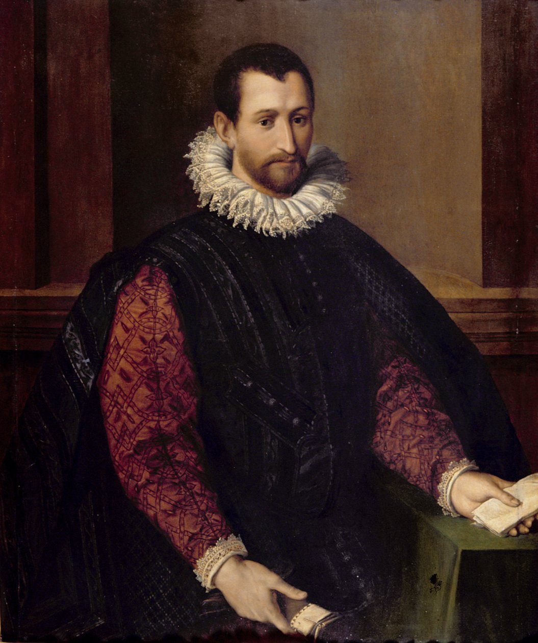 Portrét gentlemana od Alessandro Allori