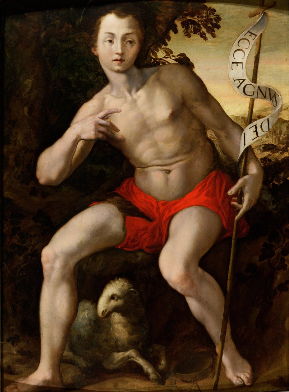 Svatý Jan Křtitel od Alessandro Allori