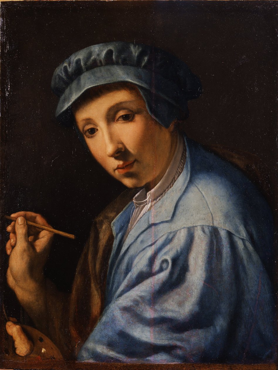 Italština:  Autoritratto Autoportrét od Alessandro Allori