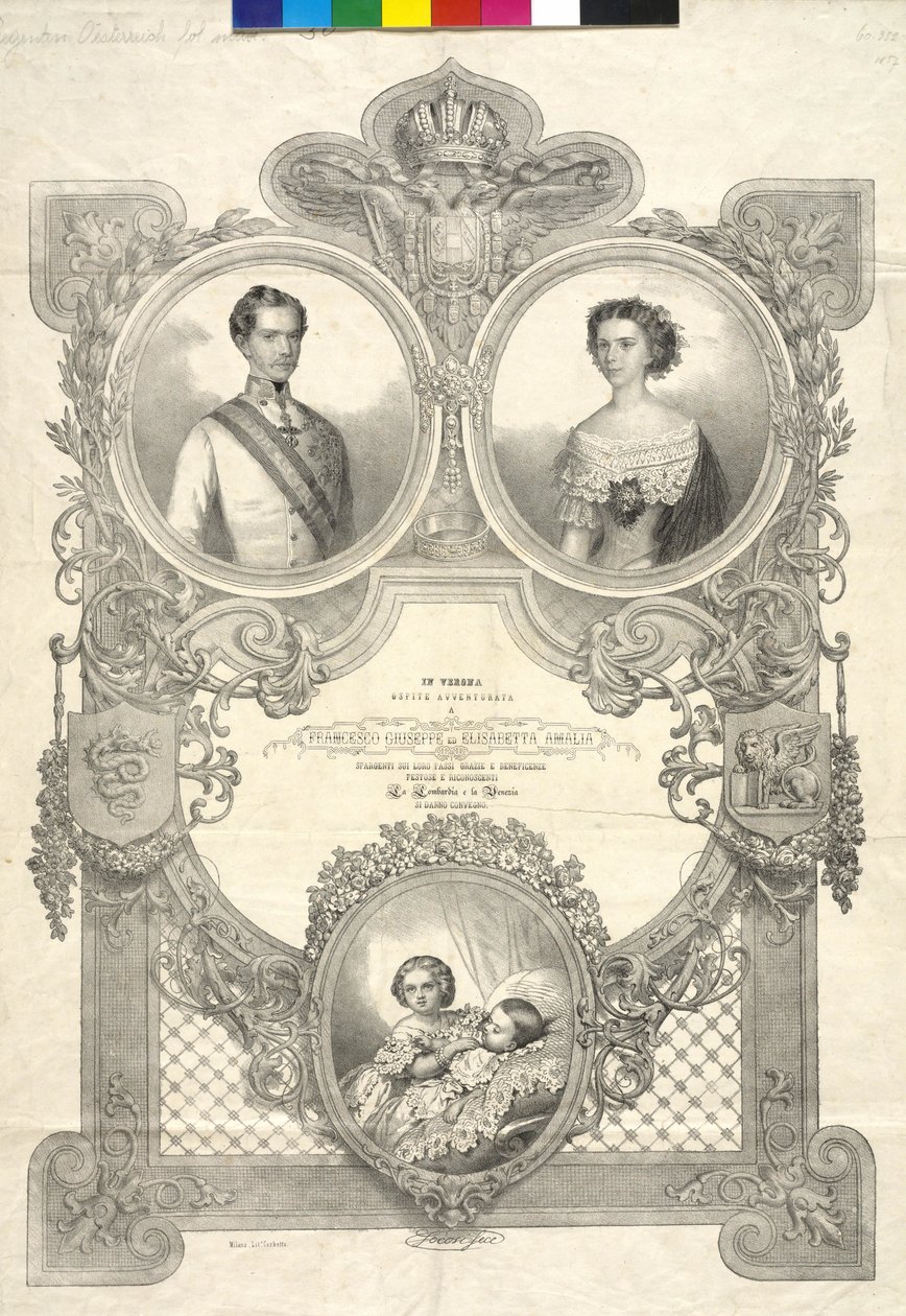 Rakouský císař František Josef I. od Alessandro Focosi