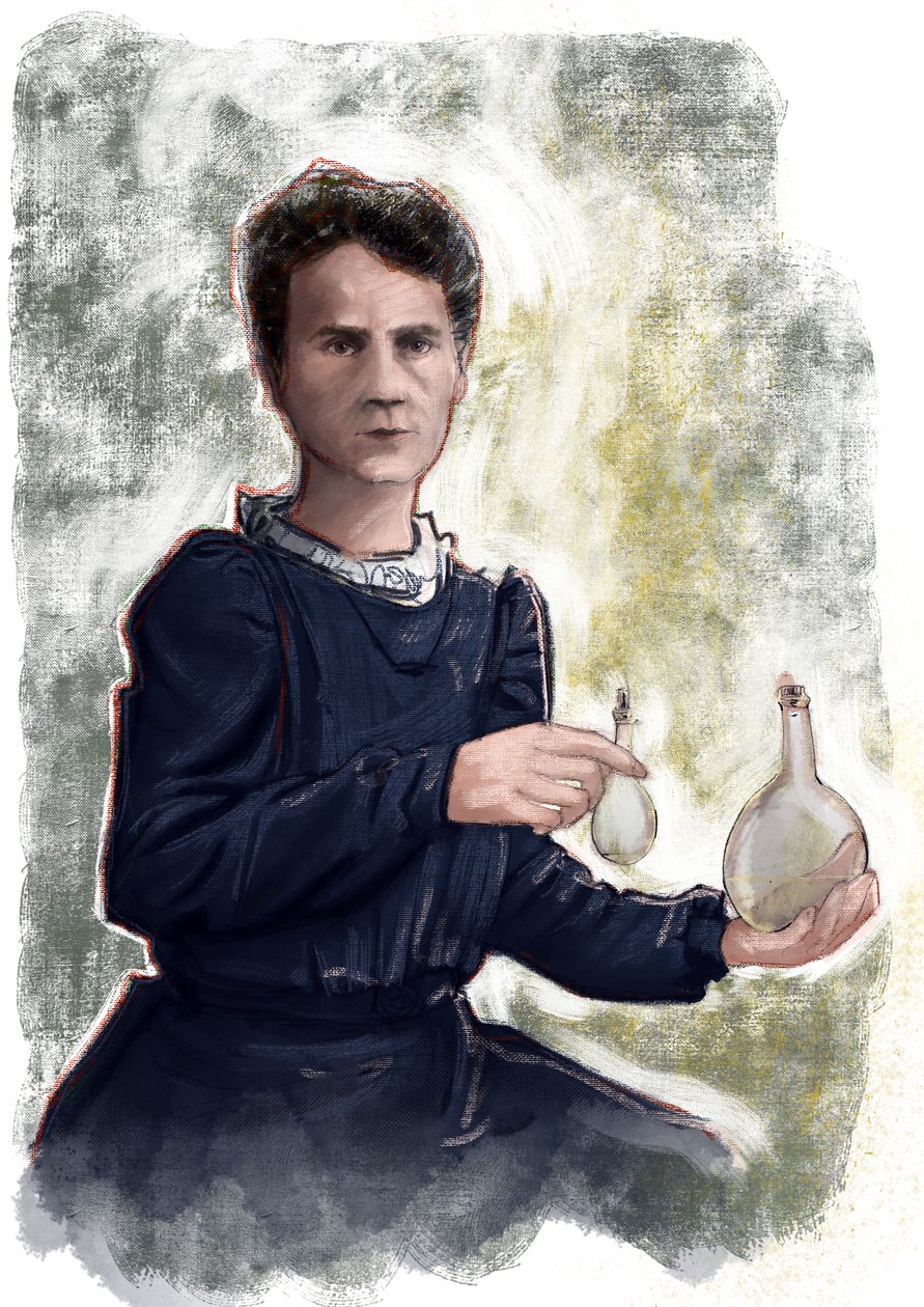 Marie Curie od Alessandro Lonati