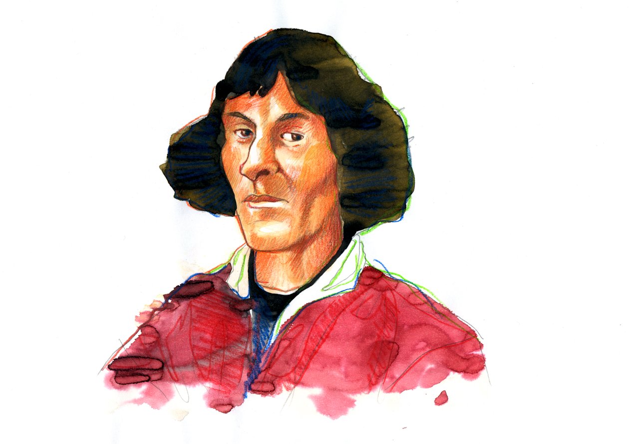 Portrét Mikuláše Koperníka ((Nicolaus Copernicus od Alessandro Lonati