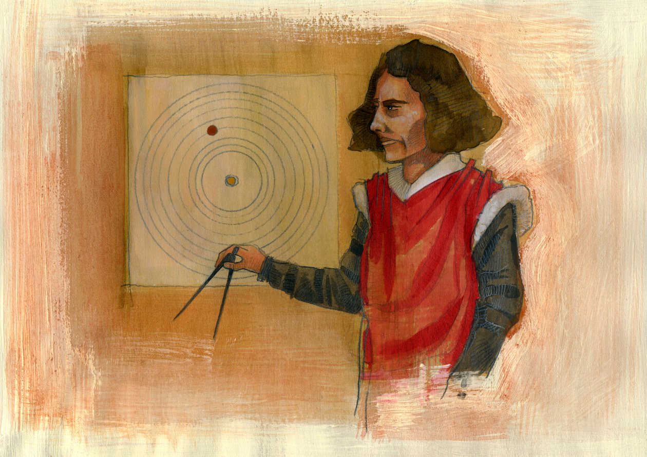 Portrét Mikuláše Koperníka ((Nicolaus Copernicus od Alessandro Lonati