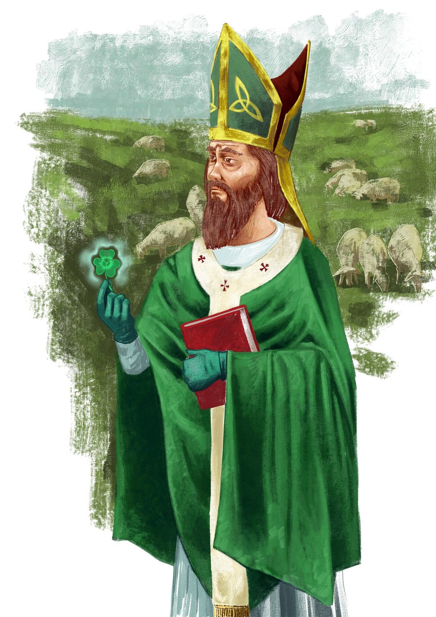 Den svatého Patrika (ilustrace) od Alessandro Lonati