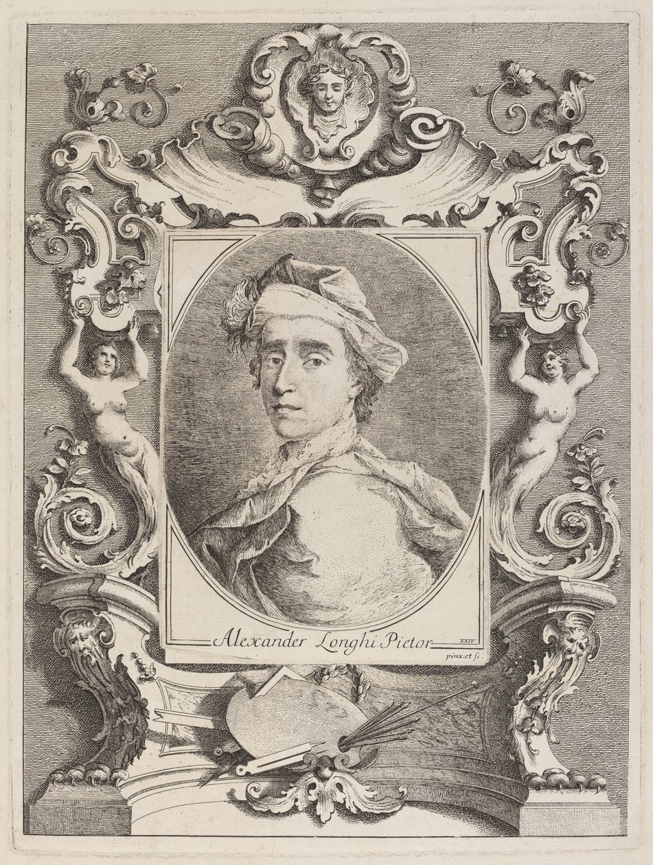 Autoportrét od Alessandro Longhi