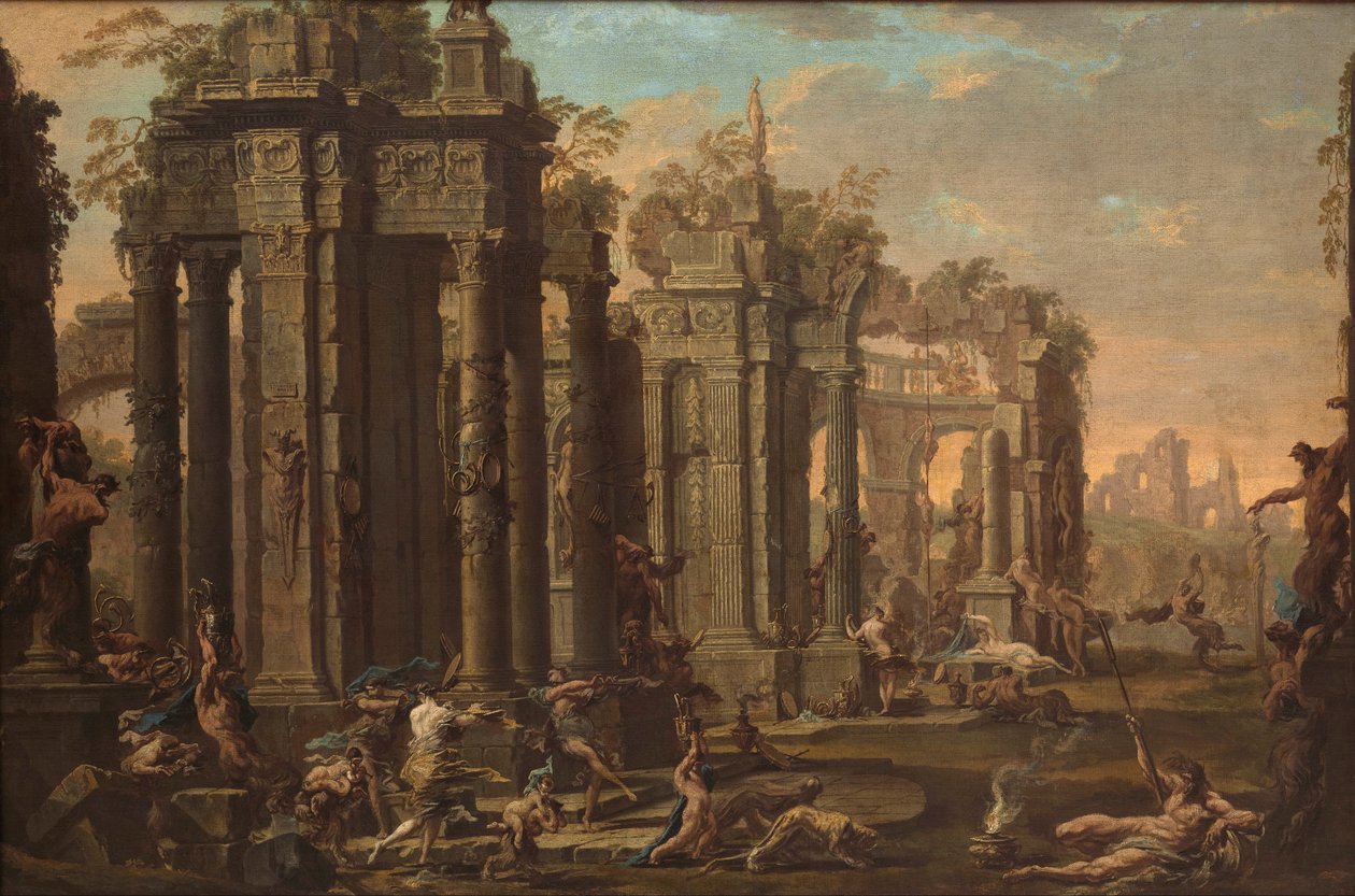 Bacchanal od Alessandro Magnasco and Clemente Spera