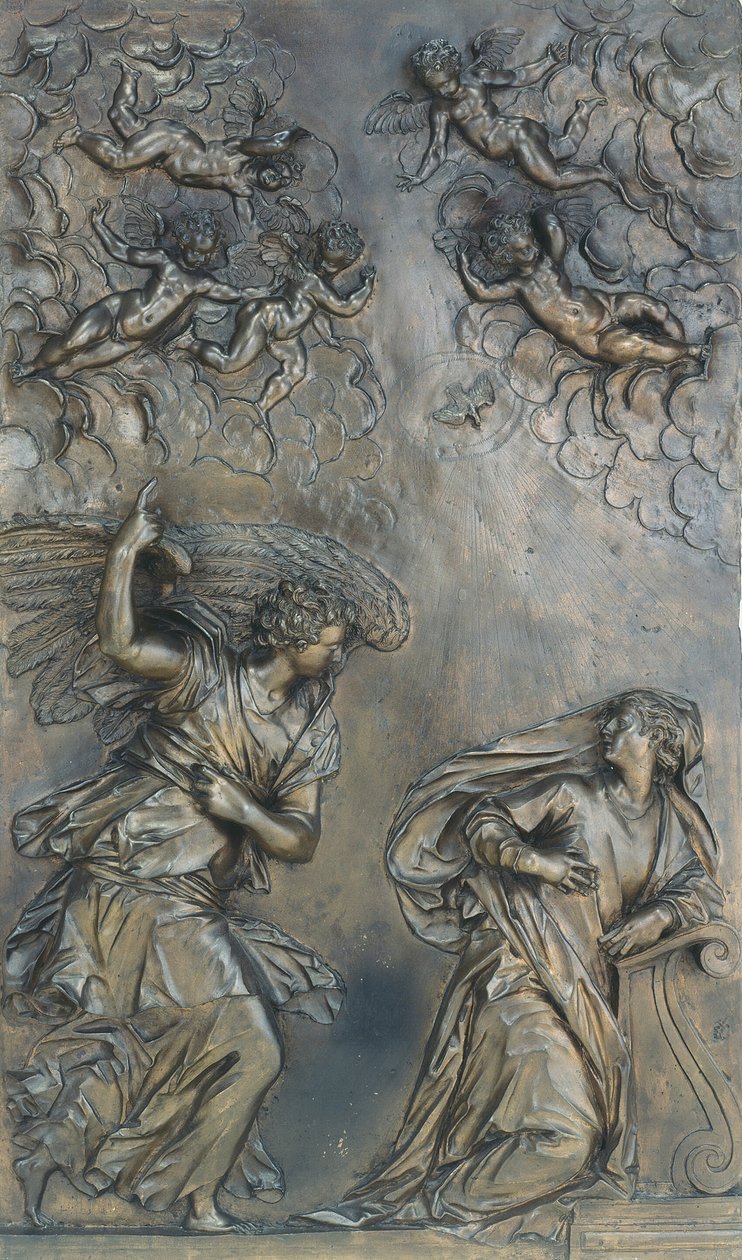 Zvěstování, c. 1583. od Alessandro Vittoria