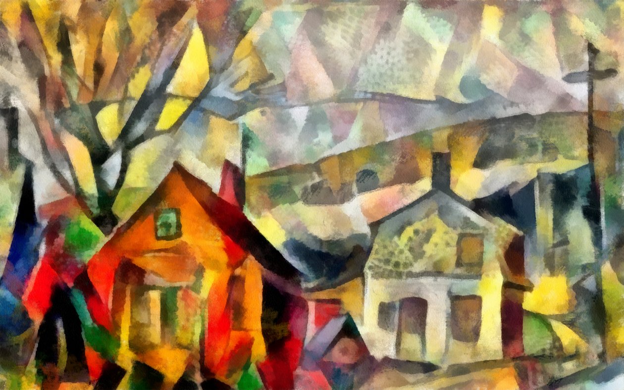 podzimní krajina #2,2017, od Alex Caminker