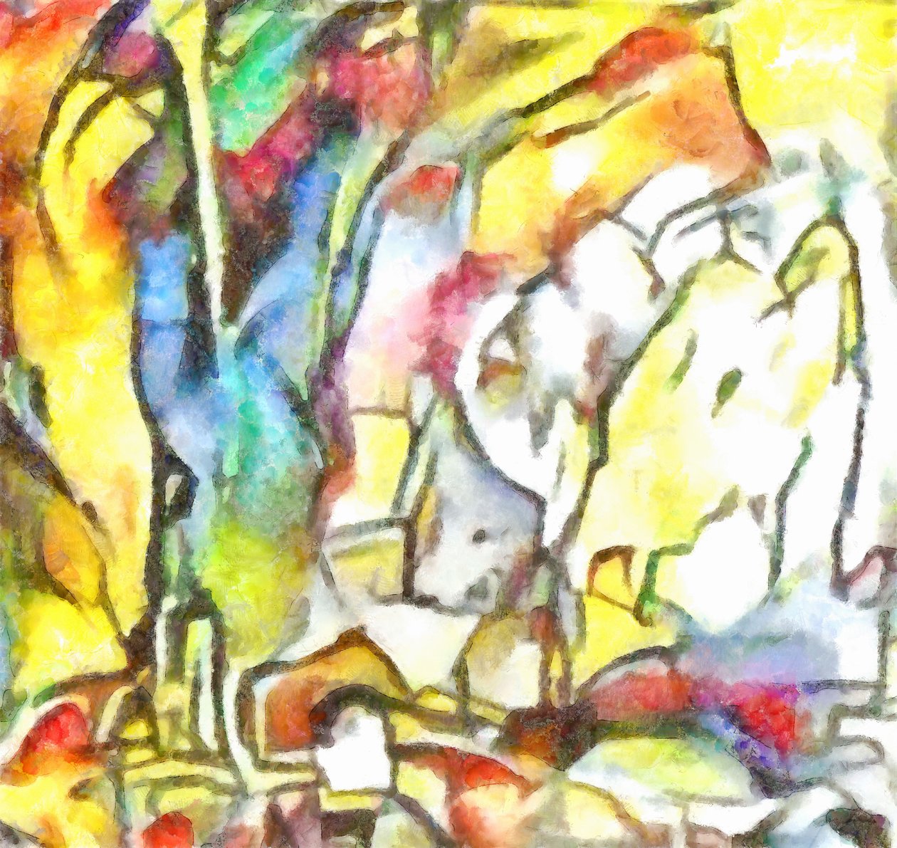 Velké stromy,2016, od Alex Caminker