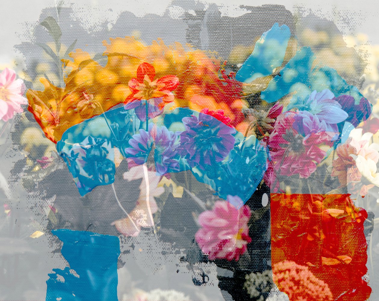 Rainbow, 2019, (kombinovaná média) od Alex Caminker