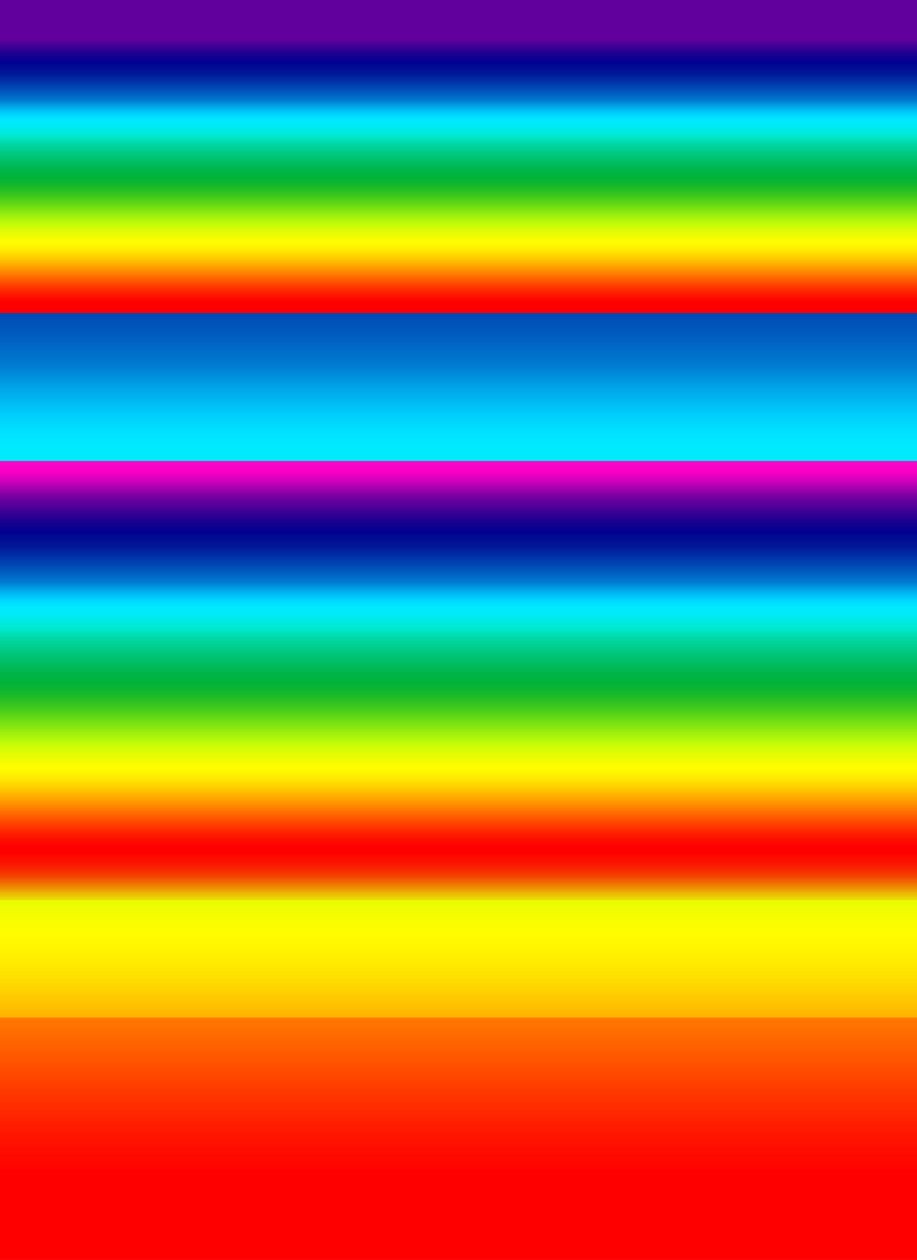 barevné pole #7,2019,(gradient) od Alex Caminker