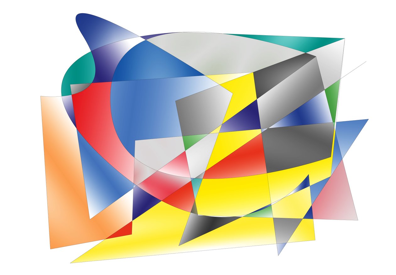 ryba, 2019, (gradient) od Alex Caminker