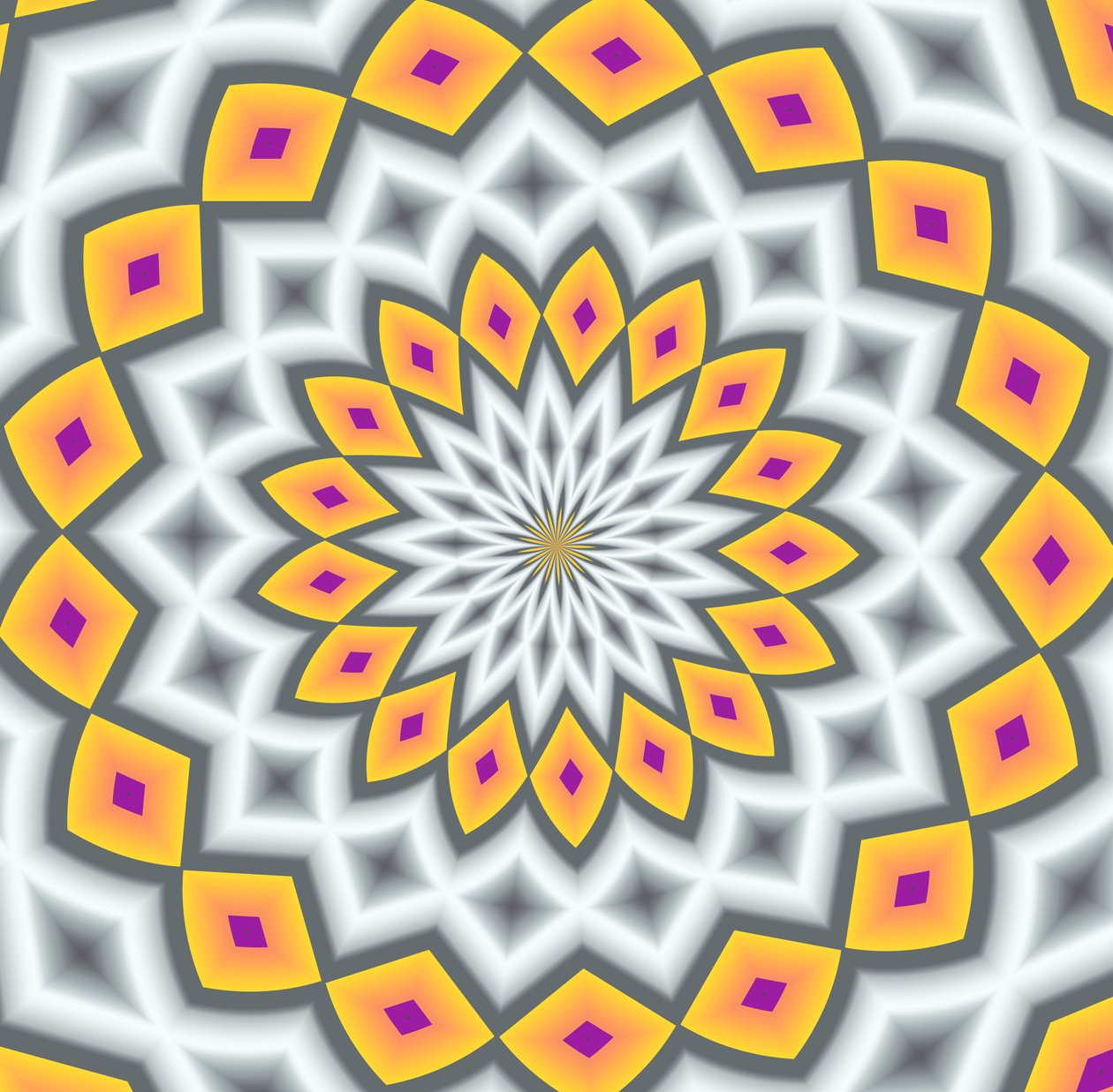 květiny #11,2019, (gradient) od Alex Caminker