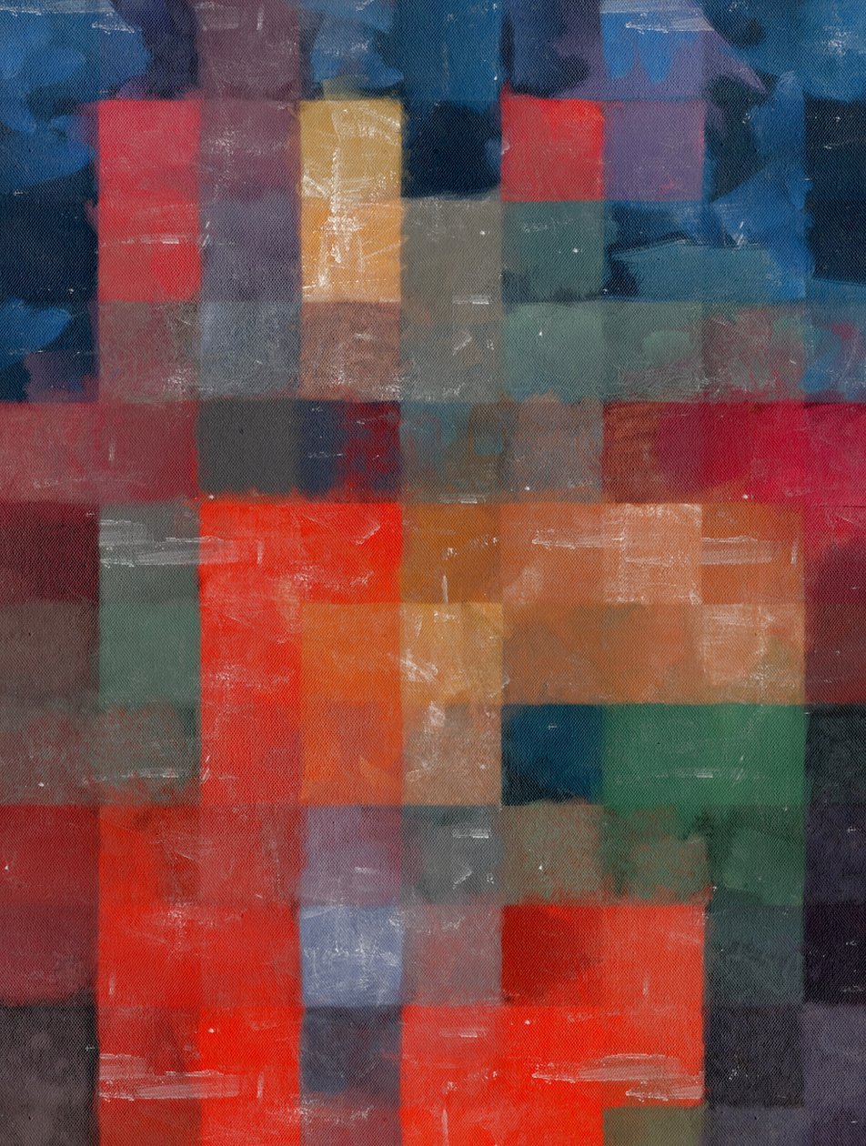 příroda v geometrické, 2017, od Alex Caminker