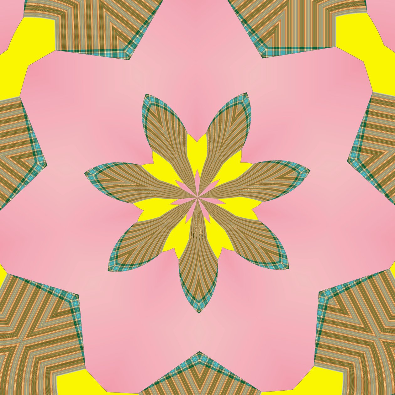 ornament #29,2019,(kombinovaná technika) od Alex Caminker