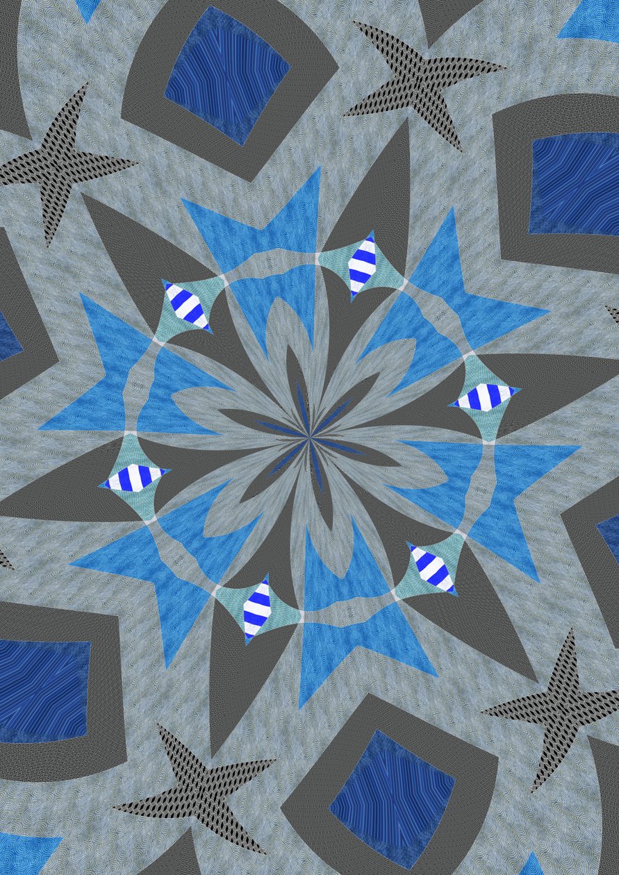 ornament #60,2019,(kombinovaná technika) od Alex Caminker