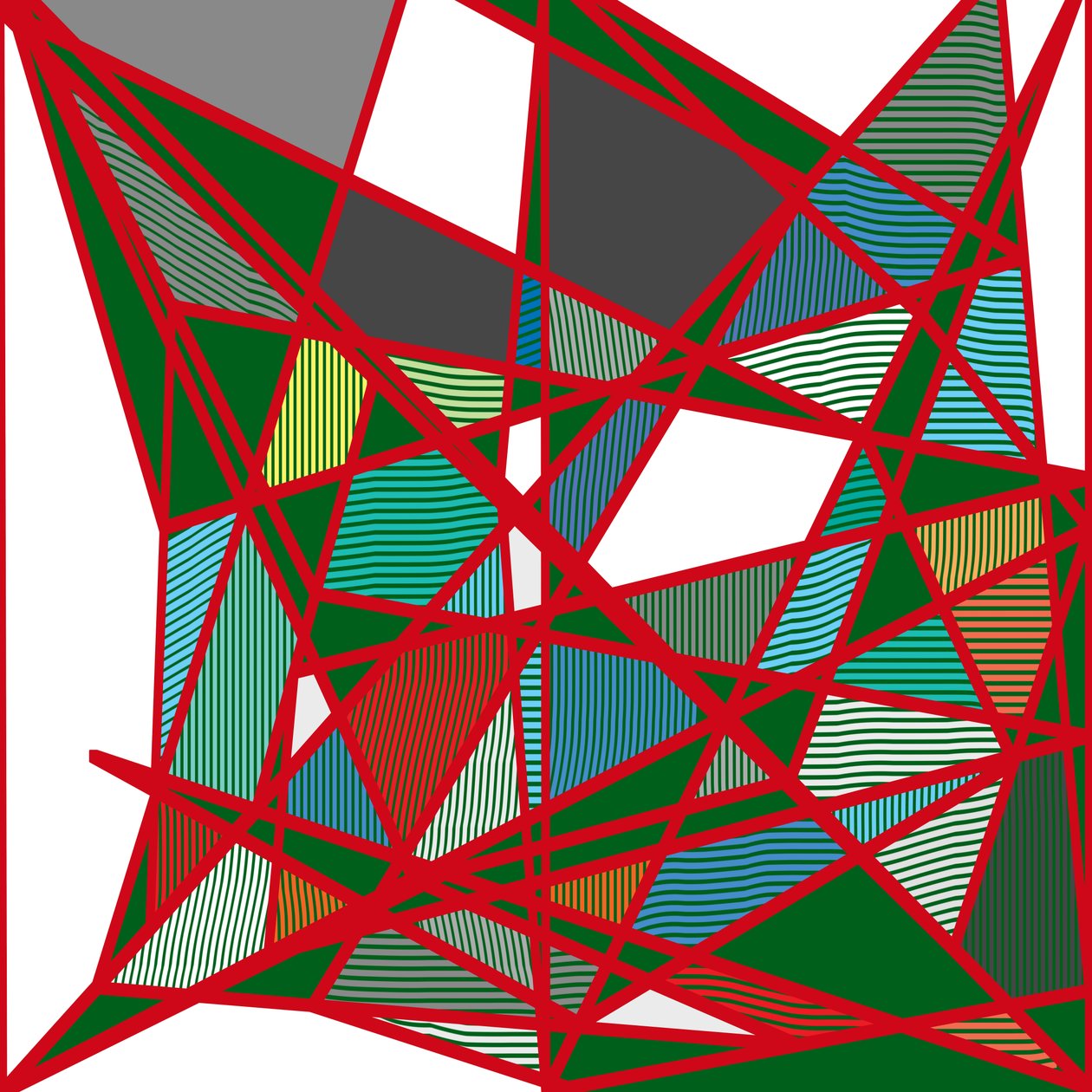zvuk kolem, 2019, (gradient) od Alex Caminker