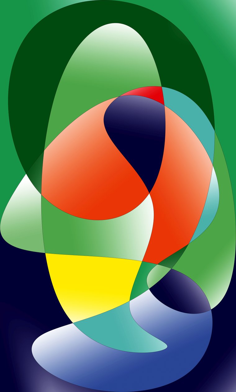 bez názvu, 2019, (gradient) od Alex Caminker