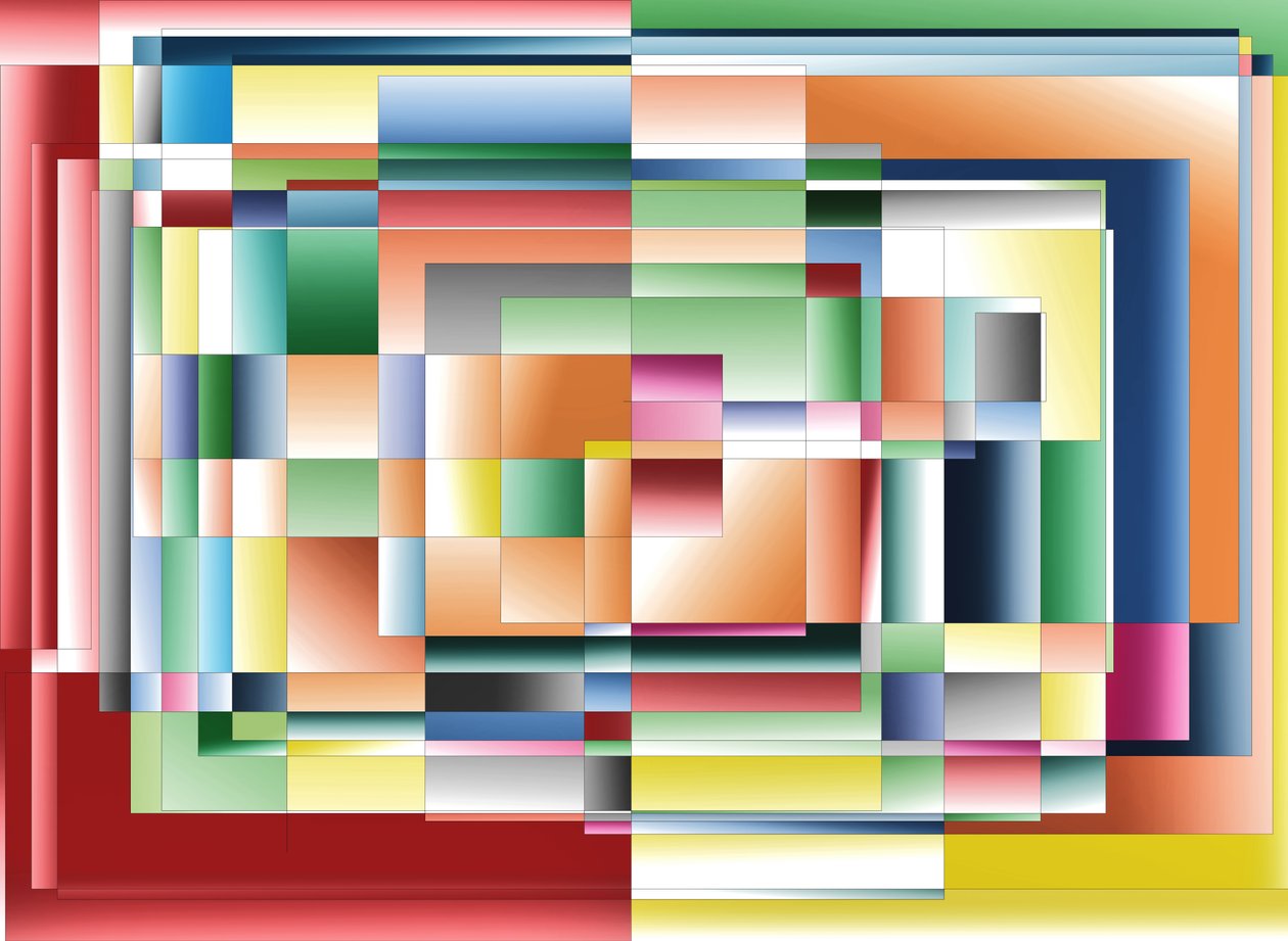 neobvyklé počasí, 2019, (gradient) od Alex Caminker