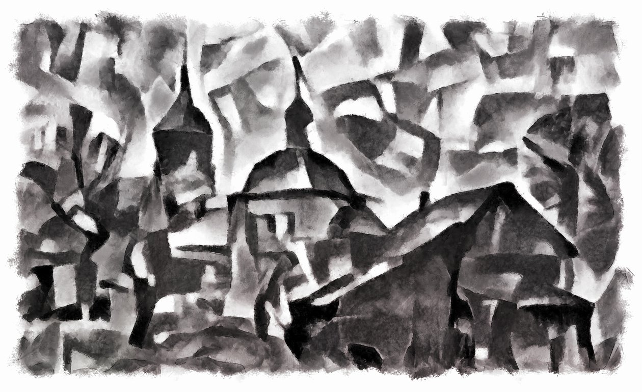 zobrazit (černá) #1,2016, od Alex Caminker