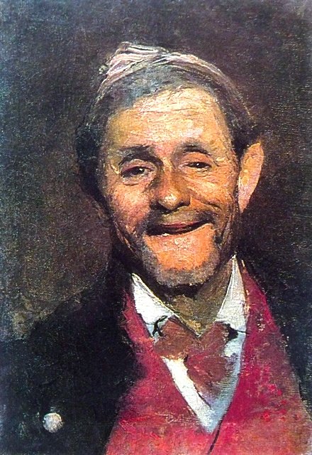 Usmívající se starý muž od Alexander Beridze