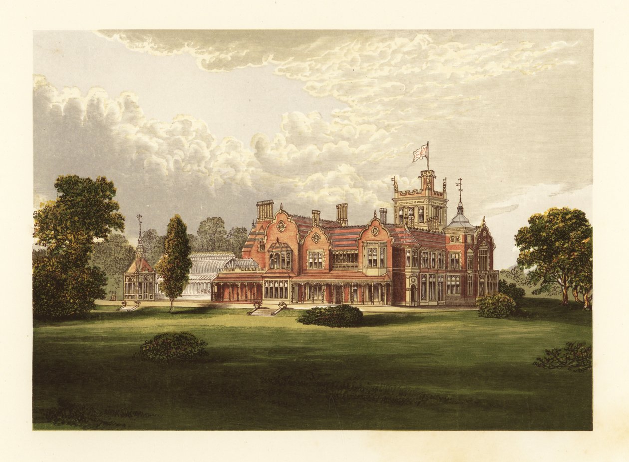 Athlone House, Middlesex, Anglie. od Alexander Francis (after) Lydon