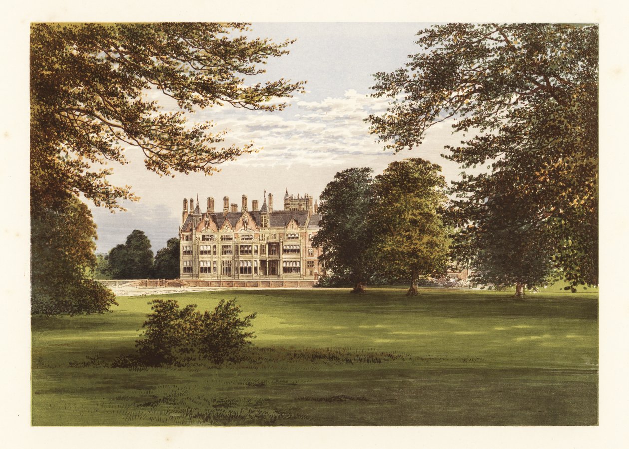 Bearwood, Berkshire, Anglie. ,1880 (rytina) od Alexander Francis (after) Lydon