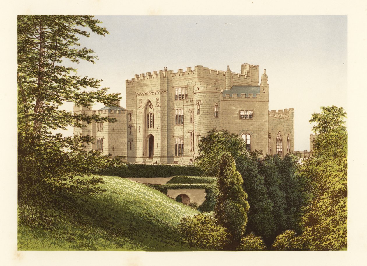Hrad Birr, hrabství Offaly, Irsko. od Alexander Francis (after) Lydon