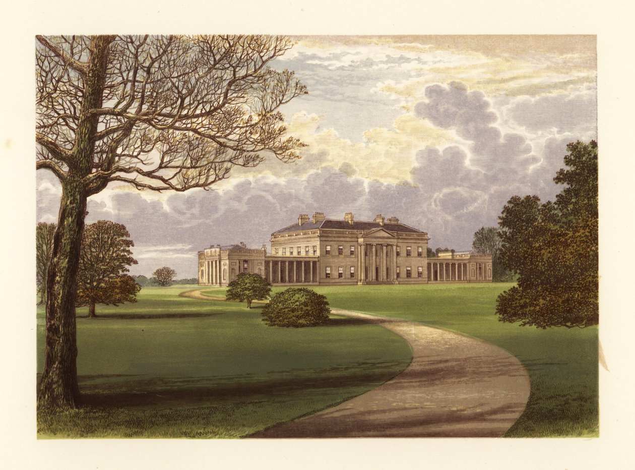 Castle Coole, hrabství Fermanagh, Irsko. od Alexander Francis (after) Lydon