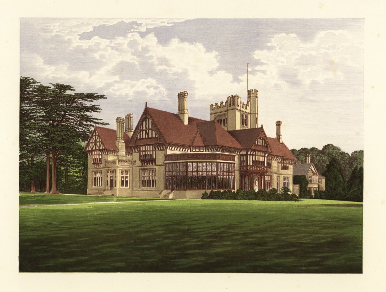 Cowdray Park, Sussex, Anglie. od Alexander Francis (after) Lydon
