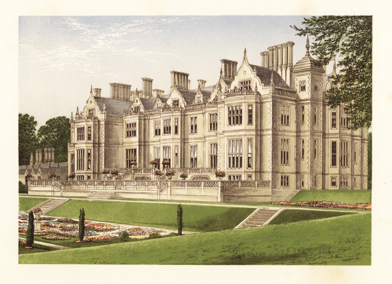 Dartrey House, hrabství Monaghan, Irsko. od Alexander Francis (after) Lydon