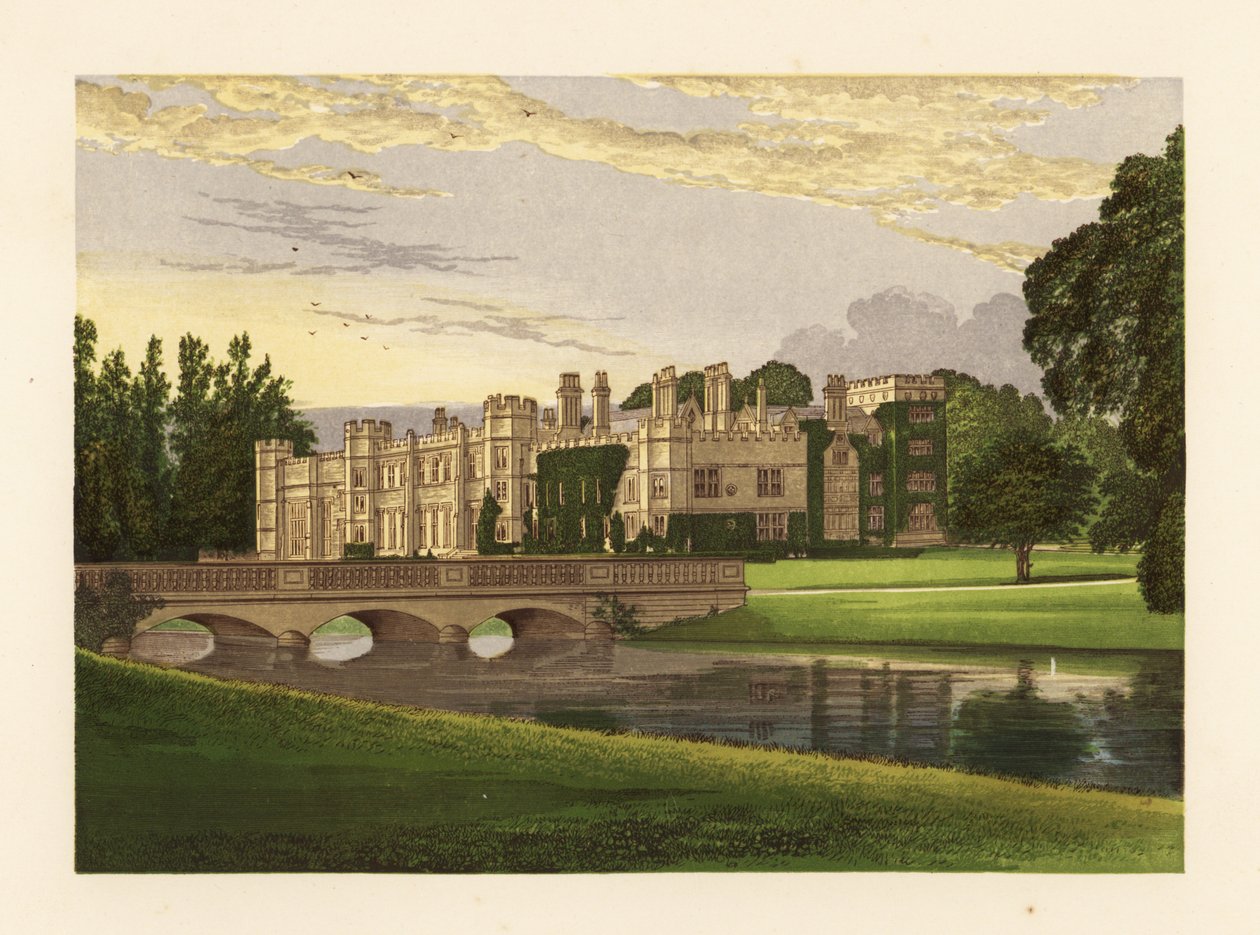 Deene Park, Northamptonshire, Anglie. od Alexander Francis (after) Lydon