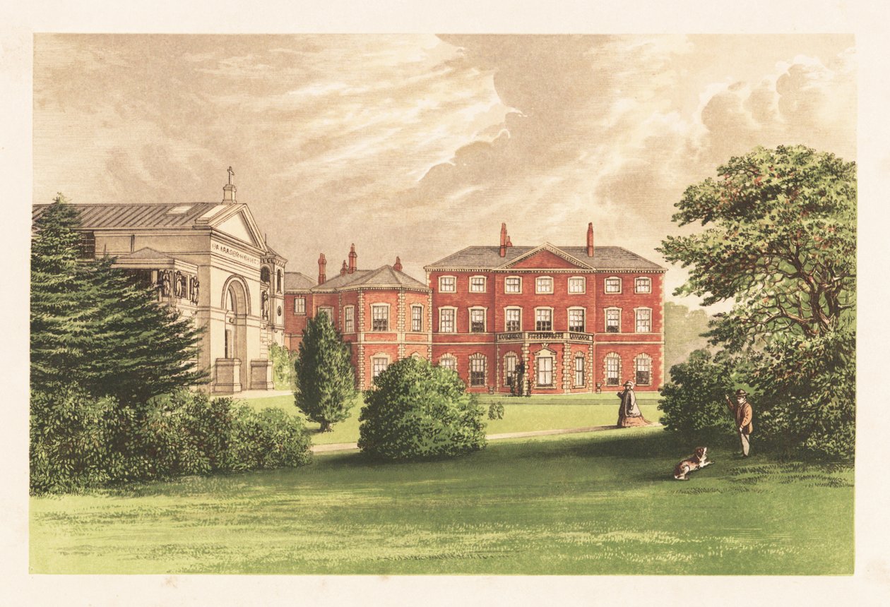 Everingham Park, Yorkshire, Anglie. od Alexander Francis (after) Lydon