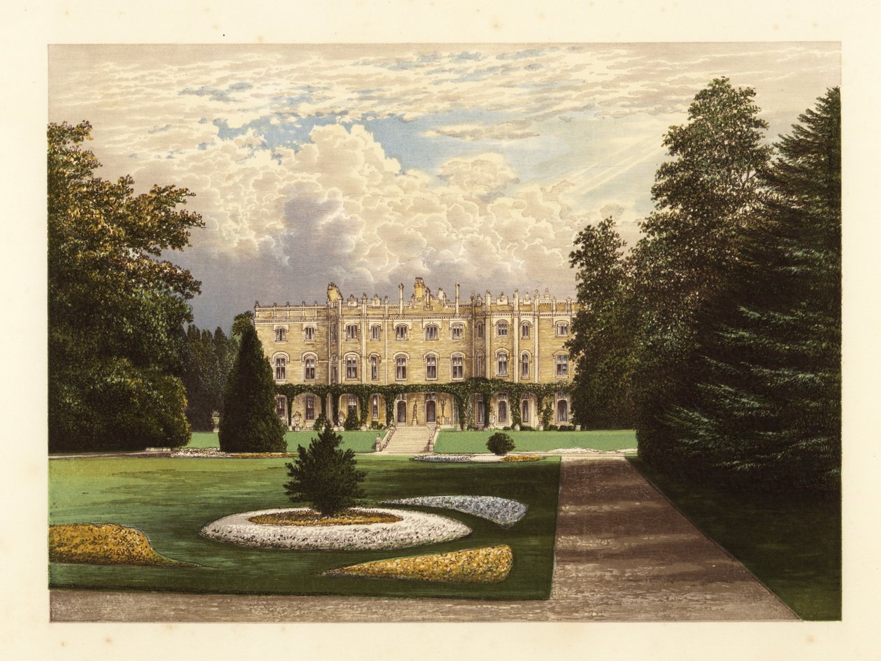 Hughenden Manor, Buckinghamshire, Anglie. od Alexander Francis (after) Lydon