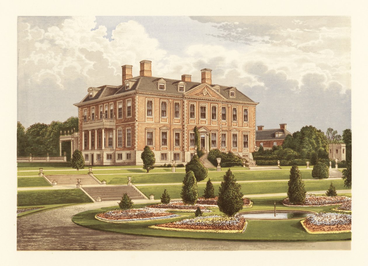 Melton Constable, Norfolk, Anglie. od Alexander Francis (after) Lydon