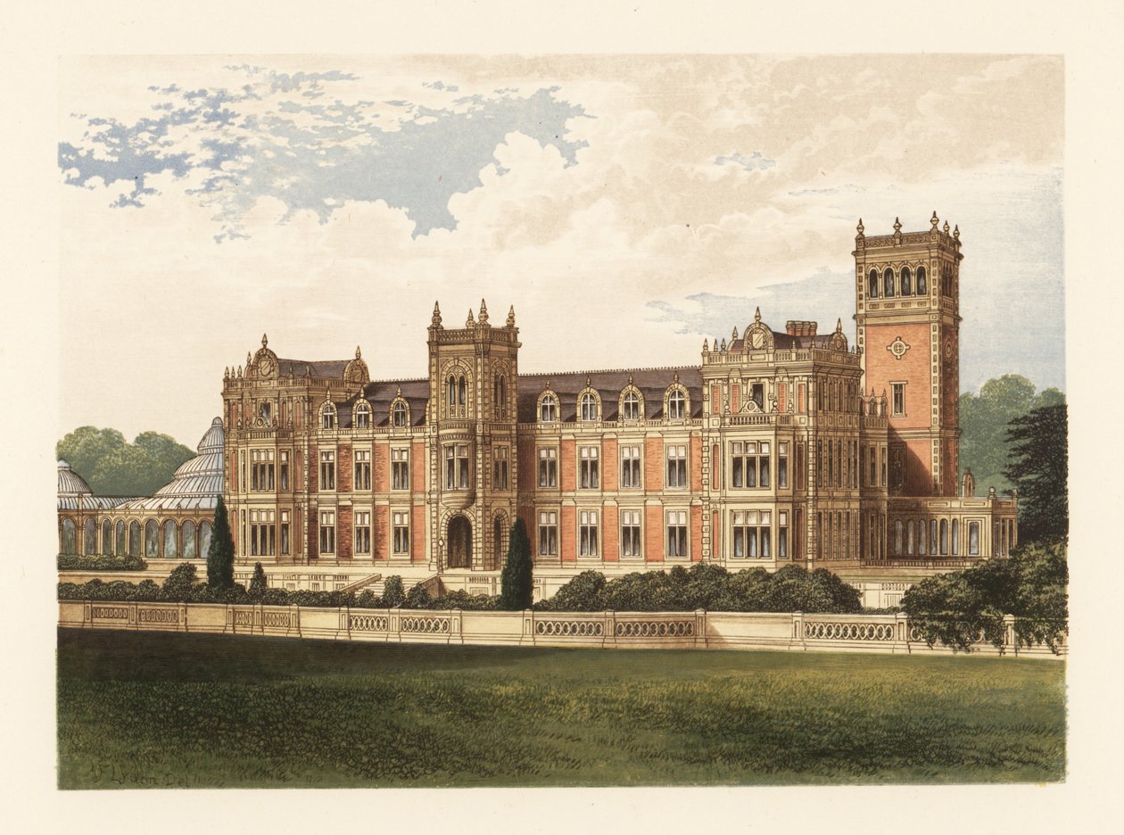 Somerleyton, Suffolk, Anglie. od Alexander Francis (after) Lydon
