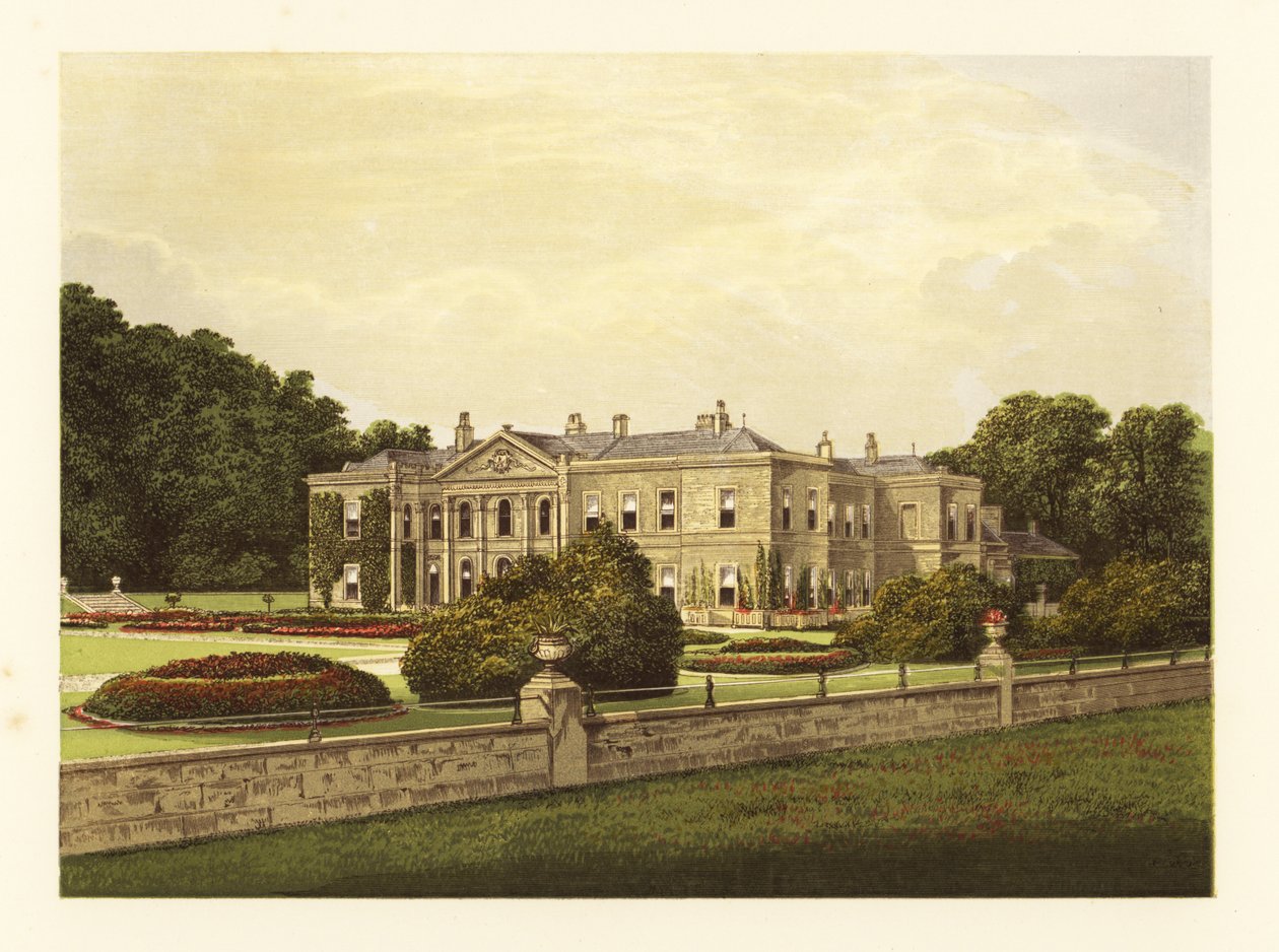 Studley Royal, Yorkshire, Anglie. od Alexander Francis (after) Lydon