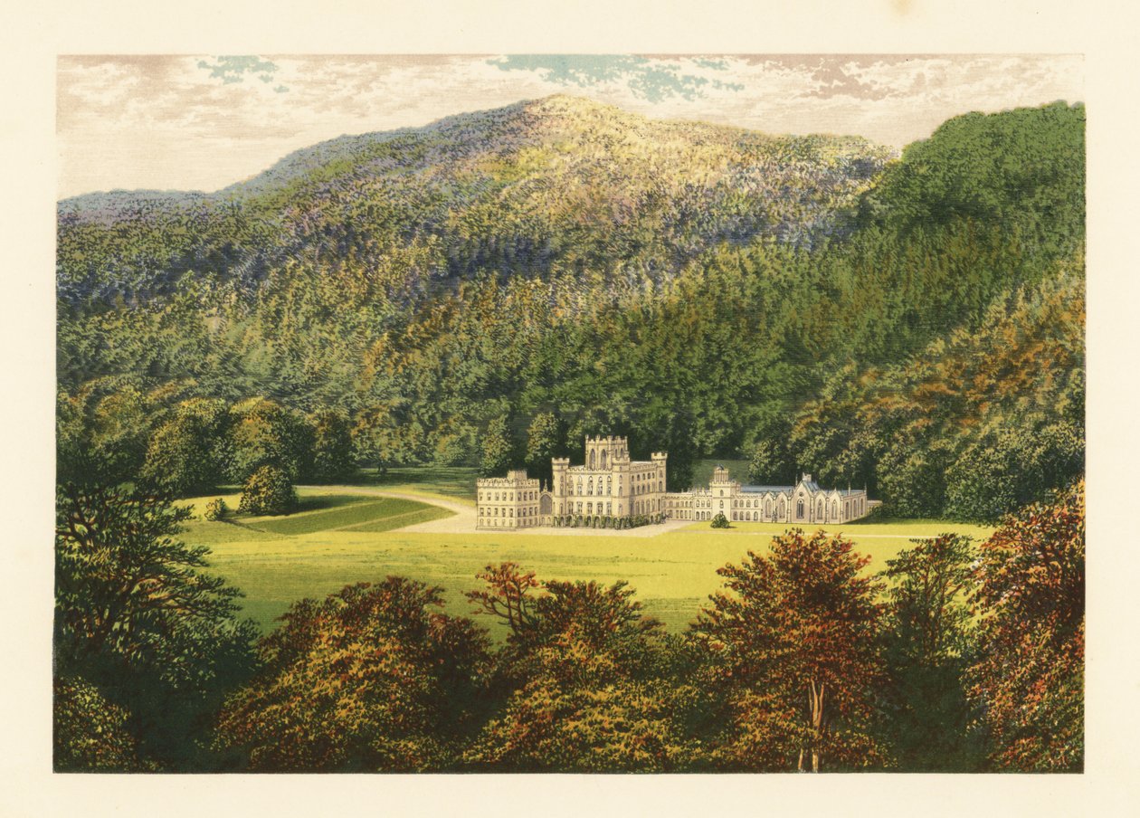 Hrad Taymouth, Perthshire, Skotsko. od Alexander Francis (after) Lydon