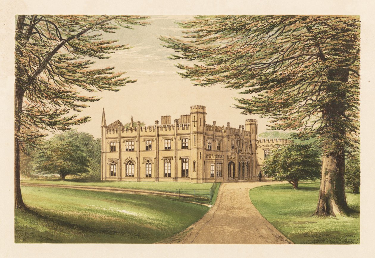 Thrybergh Park, Yorkshire, Anglie. od Alexander Francis (after) Lydon