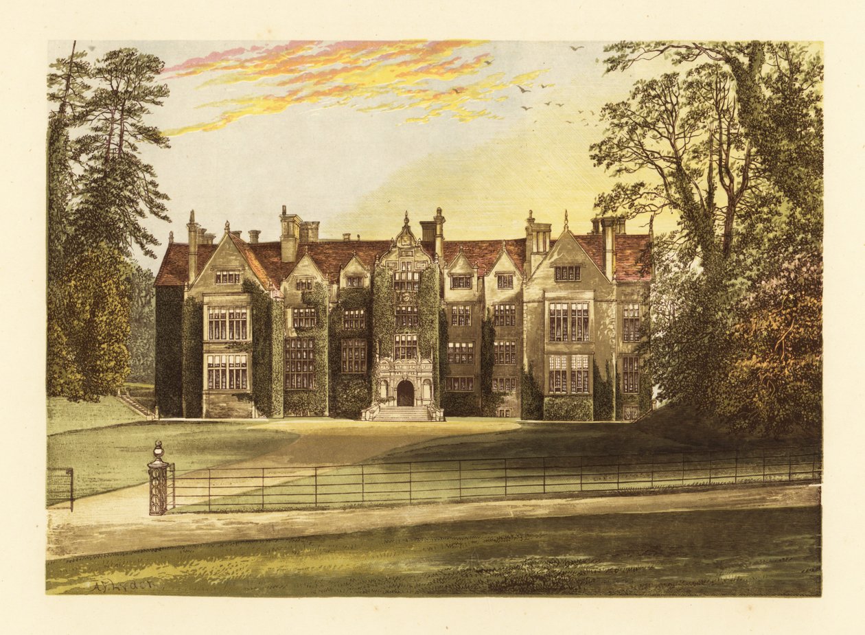 Wroxton Abbey, Oxfordshire, Anglie. od Alexander Francis (after) Lydon